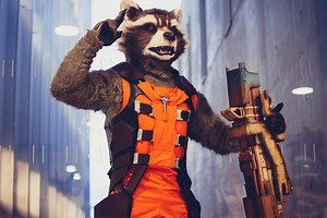 Realistic Rocket Raccoon Costume