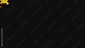 set of fiery, burning flames on a transparent background of transitions.