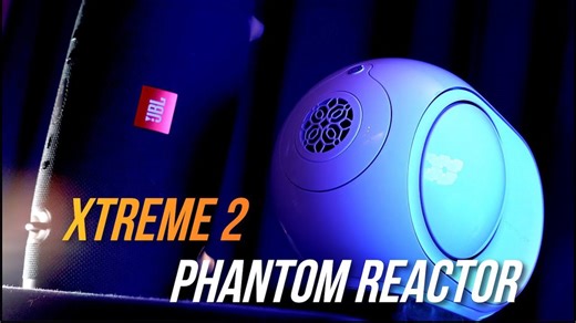 Devialet Phantom Reactor vs JBL Xtreme 2 bass test and review