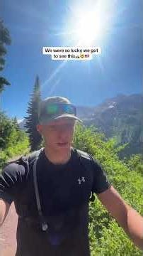 So glad we got to do this amazing hike! #grinnellglacier... #Shorts #adamventurez