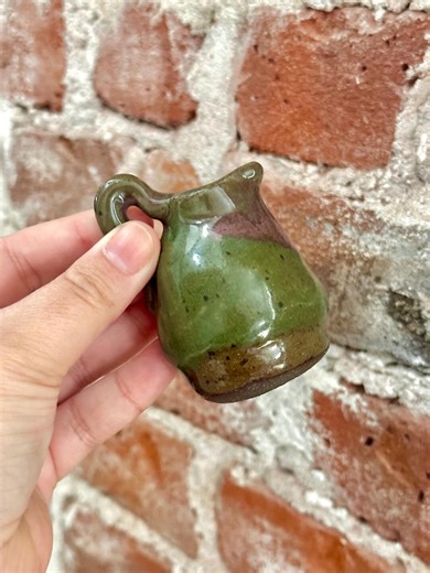 Small Bud Vase | Tiny Jug, Wheel-thrown Ceramic Trinket, Miniature Decoration - Etsy