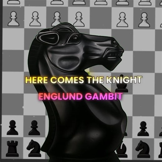 Englund Gambit Trap 🔥– Game Over in 2 Moves ♟️ - Collab Part I AAA CHESS I IB:‪@Marvelian_Chess‬