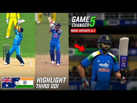 Game Changer 5 V4.1 Beta Version New Update | Rohit Sharma Batting Highlights #gamechanger5