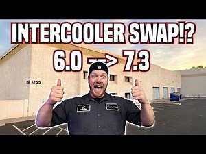 Installing a 6.0 Intercooler In Your 7.3 Powerstroke?!