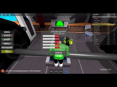 (Weight Lifting Simulator 2) HOW TO GAIN SPEED AND STRENGTH AT THE SAME TIME!!!