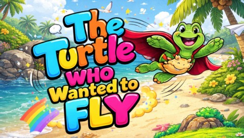 The Turtle Who Wanted to Fly – Animated Story Video