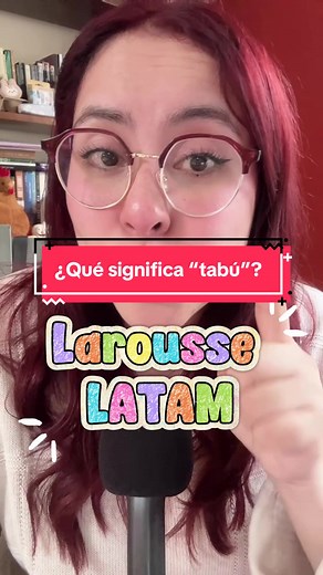 🧐 ¿Por qué ciertas palabras no se pueden decir? 🧐 ¿Qué significa realmente “tabú”? 🤝Si te gusta descubrir curiosidades del idioma y aprender español de forma chida, este video es para ti. #larousse #aprendeespañol #larousselatam #lenguaje #tabu #significado #aprendeentiktok #culturatiktok
