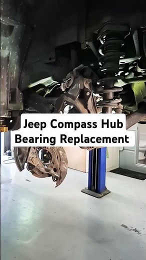 Jeep Compass MK Rear Hub Bearing Replacement