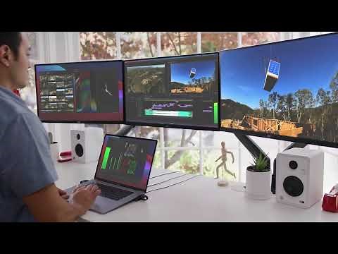 HyperDrive 4K Multi-Display Docking Station For 13”-16” MacBooks