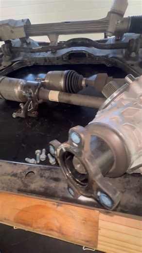 2022 Hyundai Santa FE Transmission dropped #hyundai #kia #transmission