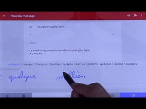 Test du stylet M-Pen pour tablette Huawei MediaPad M5 Pro
