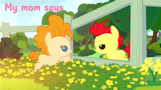 Cute My Little Pony Pair: Pear Butter and Bright Mac
