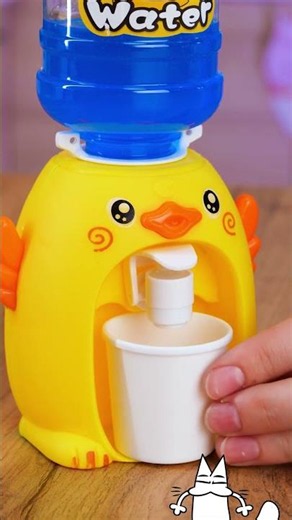 Tiny Hands, Big Fun: The Mini Water Dispenser Adventure!