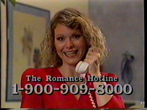1989 Romance Hotline "900 number" TV Commercial