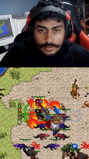 Tibia não é jogo para amadores parte 16 ED 200 vs ED 500 #tibia | Bigodezerah Tibia