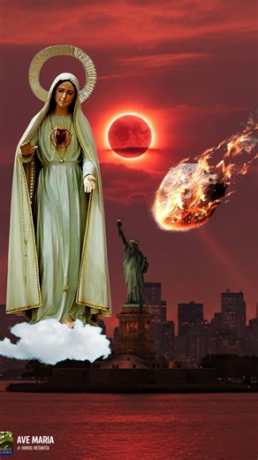 DURING THE GREAT CHASTISEMENT GOD'S GRACE WILL BE ABSENT AND THE ONLY GRACE AND PROTECTION THAT WE'RE GOING TO HAVE IS OUR LADY HER ROSARY AND HER BROWN SCAPULAR. .🔥 🌎 ⚡ ☄ According to Catholic prophecy and tradition, particularly as revealed at Fatima, Akita, and La Salette, Our Lady acts as a mediatrix, protector, and, ultimately, the harbinger of a promised era of peace during times of divine chastisement. Her role is centered on preventing or mitigating punishments, as well as providing a 