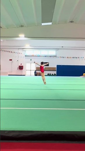 Gara LA avanzato allieve 1 corpo libero #artistica #corpolibero #fgi #ginnastica #flip
