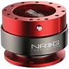 NRG Innovations SRK-200RD: Generation 2.0 Quick Release Red Body & Titanium Ring - JEGS