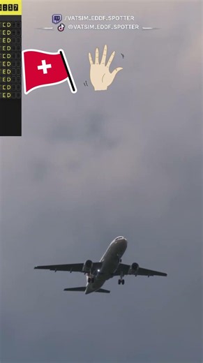 Swiss Pilots = most chill? #vatsim #aviation #msfs2024 #atc