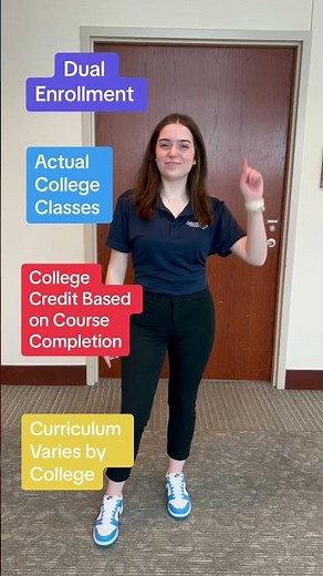 Differences between dual enrollment and AP courses #ap #college #dualenrollment #collegetips #fyp