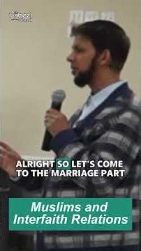 Can a Muslim Marry a Christian or Jewish Person? | Dr. Sabeel Ahmed