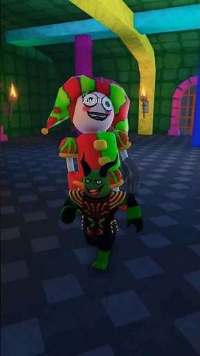 Jumpscare Amazing Circus Barry's Prison Run Knight chase Roblox #roblox #jumpscare #shorts