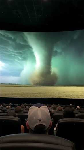 Caught On Camera: 4DX Cinema Tornado Charges Straight At The Audience 🌪️🎬 #4DX