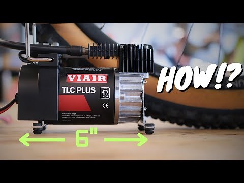 TINY Compressors vs Tubeless Bike Tires