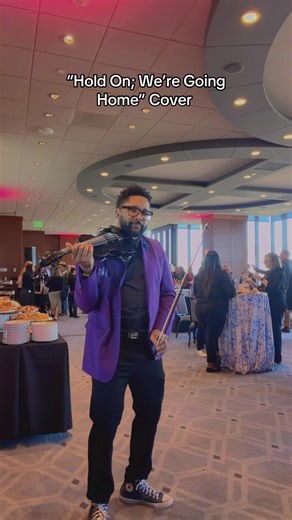 “Turning a networking event into a full‑on vibe session. Here’s my violin cover of ‘Hold On, We’re Going Home’ — smooth, soulful, and exactly what the moment needed. Hit like and share the energy.” @Drake @Good Musicians #drake #violin #fypシ゚ #tiktok #music
