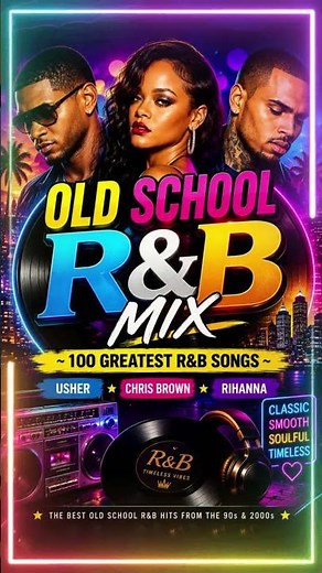 OLD SCHOOL R&B MIX ~ 100 GREATEST R&B SONGS ~ Usher, Chris Brown, Rihanna #shorts