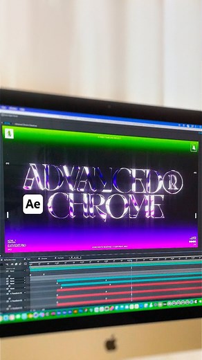 EasyEdit - Design Resources & Tutorials on Instagram: "📎Watch new tutorial on our YouTube channel! Create this Advanced Chrome text effect in After Effects. Here’s a link to the full tutorial on our EasyEdit Tutorials channel (can be copied from PC) - https://youtu.be/DuKaxkg85ZU 🧷Or find the guide via link in bio. #aftereffectstutorial #chrome #chromeeffect"
