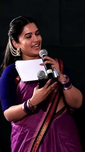 Sravathi Chokkarapu Impresses Aadi Sai Kumar with Her Saree Look | Shambhala Press Meet