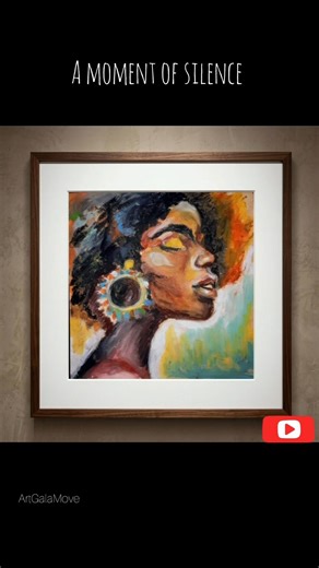 A moment of silence. Female portrait sketch with oil pastels #art #sketchful #oilpasteldrawing