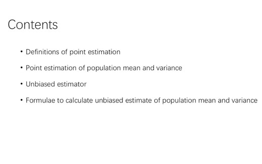 AL高数统计：3.Point estimation