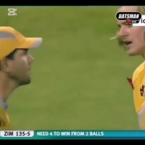මතකද 2007 T20 ලෝක කුසලානයේ Zimbabwe Vs Australia තරගයේදී ඔසීලට අත් උන ඉරනම 🙂 | Batsman Side