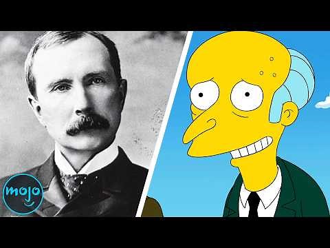 Top 10 Simpsons Characters Based on Real People