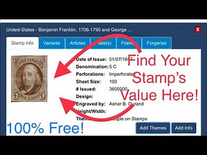 Great Website to Find Your Stamp’s True Value!