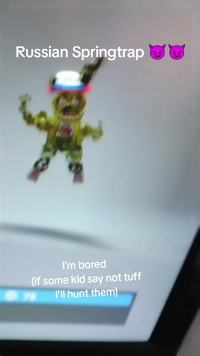 Russian Springtrap: Roblox Adventures and Challenges