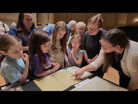 "The Sound of Music" Tour Company 2025 Visits the Library of Congress