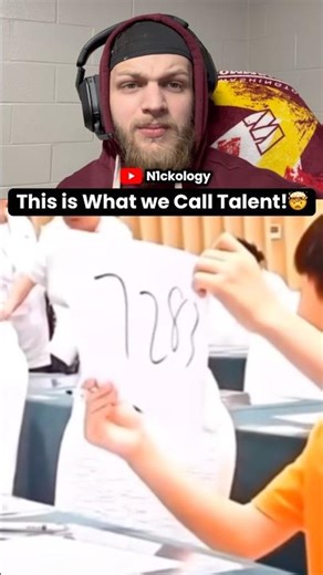 He Calculated That Faster Than I Could Read It!! 😲 #genius #math #shorts