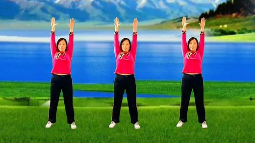 5分钟中老年健身操，每天做3遍，身体健康了，人更精神了