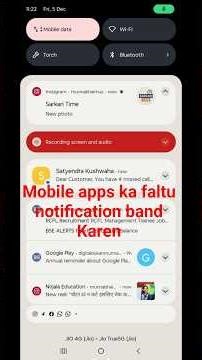📵 App Notification Kaise Band Kare? (Quick Trick!) #shorts #fixolio