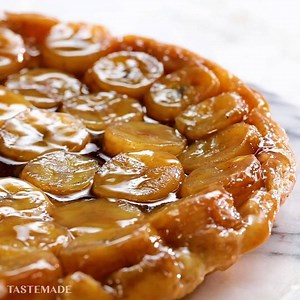 You'll only need a few ingredients for this impressive dessert Make our Banana Tarte Tatin 👉 https://bit.ly/2XeSljO | Tastemade UK