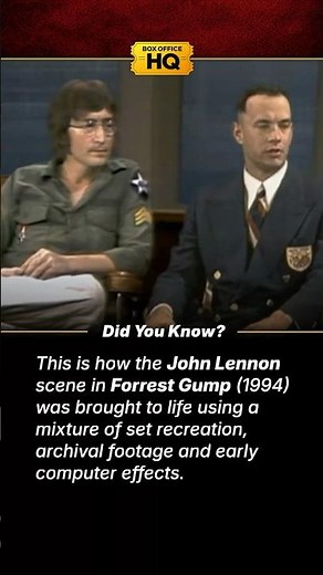 This is how John Lennon met Forrest Gump!
