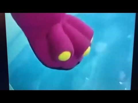 Barney Feet in Pool In Cold 🥶