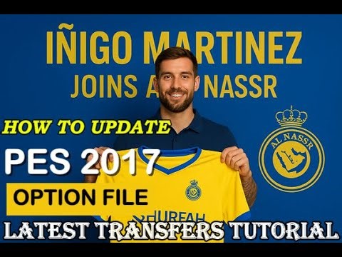 How to Edit and Update PES 2017 Option File for Latest Transfers | Tool Tutorial