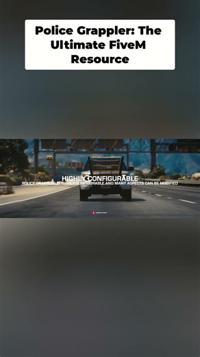 Police Grappler: Add Excitement to Your FiveM Server! #shorts