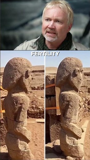 Karahan Tepe's Giant 'Fertility' Statue with Egyptian False Beard | Hugh Newman and Julian Dorey