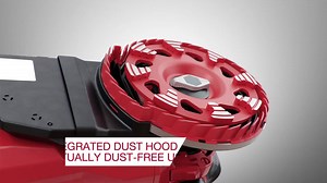 Hilti 10.9 Amp 120-Volt 7.6 in Length DGH 150-Corded Brushless Variable Speed Concrete Angle Grinder with Locking Switch 2232387