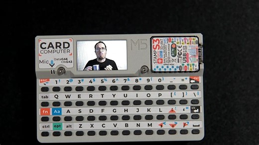 和老外网红一起玩转Cardputer！